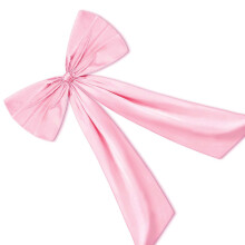 Große Schleifen-Hintergrund-Wanddekoration, vielseitig-Rosa