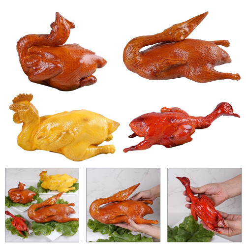 Realistisches Brathähnchen, künstliches Brathähnchen-Entenbraten 2