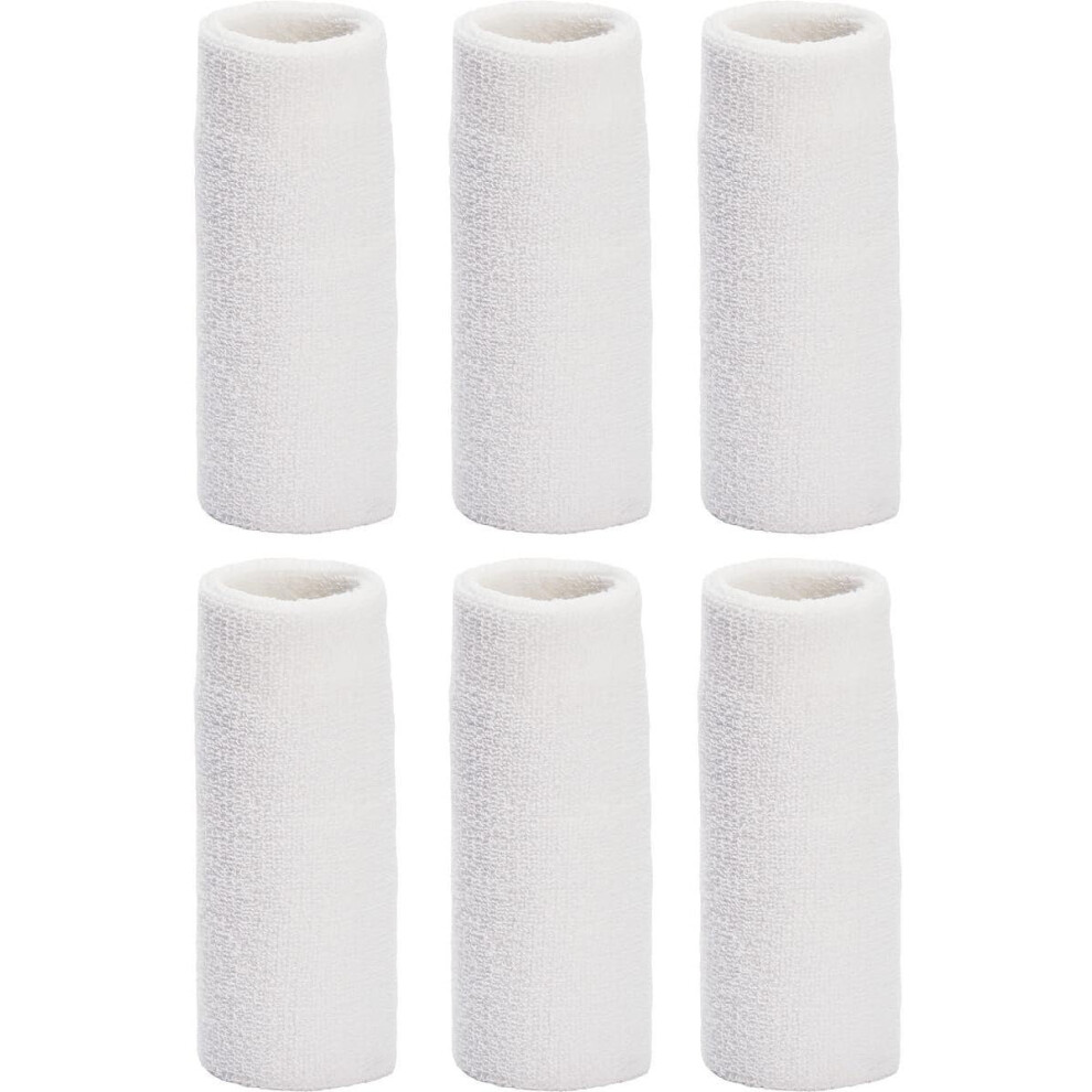Non-Allergenic Super Absorbent Wristbands For Basketball Tennis Soccer Baseball, Dual-Layer Organic Material Quick Drying For Halloween Parties