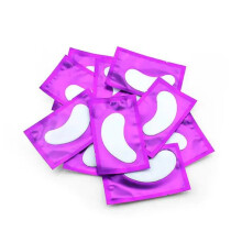 Sensitive Area Protection Gel Patches for Eyelash Extension, Custom Fit Eye Shapes Moisturize Tighten Skin Hydrogel Masks for Beauty Salon False Lash