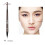 Αδιάβροχο eyeliner με έντονη χρώση για γυναίκες με εύκαμπτη άκρη βουρτσίσματος, 2