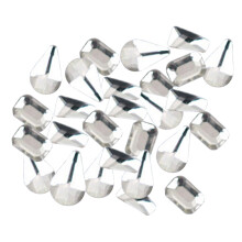 Colección Aurora Nail Gems, diamantes de imitación de cristal 3D brillantes con forma de gota de agua para decoración de uñas, juego de joyería