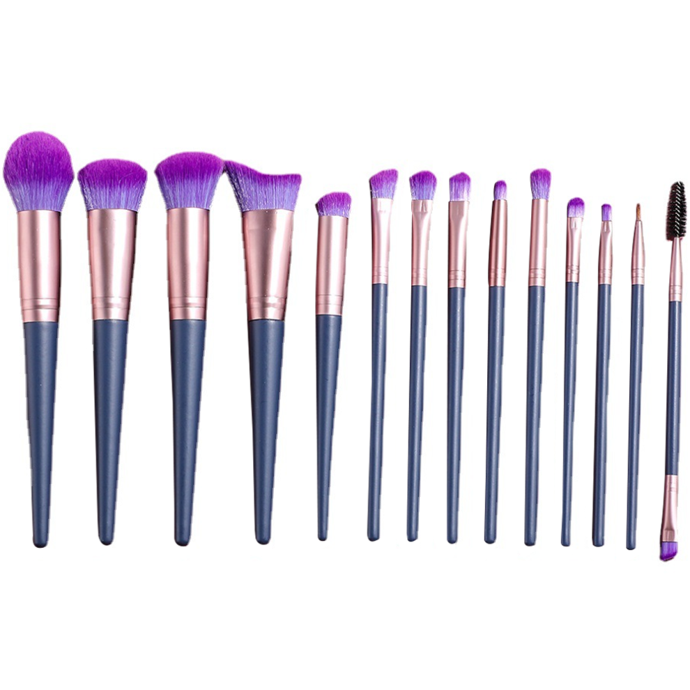 Elegant Design, Convenient Case, Professional Make Up Brushes Set with Premium Synthetic Bristles for Flawless Foundation Powder Blush Concealer Eyes