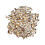 Ποικιλία 3D Nail Art Charms, Αφρώδη κρύσταλλα πολλαπλών σχημάτων με ανάμεικτα γυάλινα 1