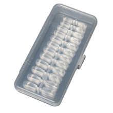 Padroneggia la tua arte: Kit professionale per onicotecnica con doppie formine per unghie e adesivi per manicure, ideale per feste di Halloween e