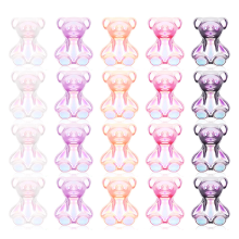 Mini harpiks sløyfeklistremerke, skimrende strass-aurora-sommerfugl for kreative DIY-prosjekter til Halloween-fester for nattklubber til daglig bruk