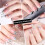 Ποικιλία 3D Nail Art Charms, Αφρώδη κρύσταλλα πολλαπλών σχημάτων με ανάμεικτα γυάλινα 5