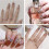 Ποικιλία 3D Nail Art Charms, Αφρώδη κρύσταλλα πολλαπλών σχημάτων με ανάμεικτα γυάλινα 4