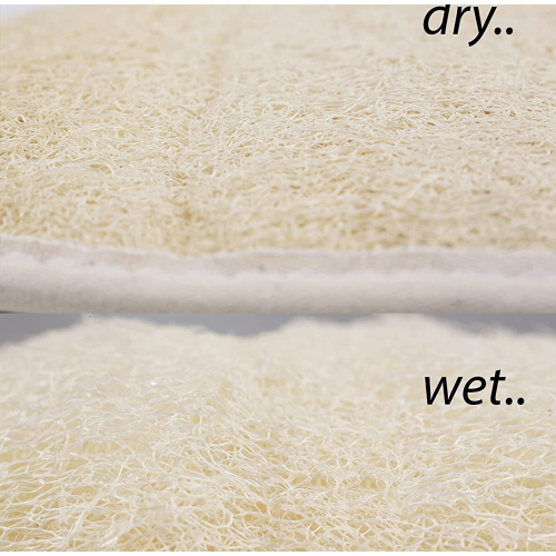 Γάντια απολέπισης Loofah για σώμα, εμπειρία SPA διπλής υφής, εύκολα στη χρήση για λείο 2