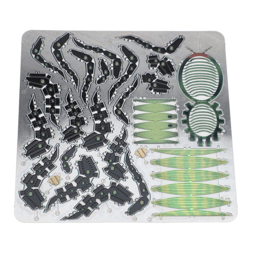 3D-Metallpuzzles, 403 Edelstahl, ohne Klebstoff, 1