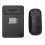 Slim 2.4GHz Wireless Numeric Keyboard and Mouse Combo Compact Black for Laptops 12