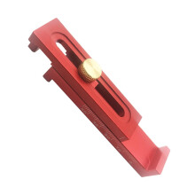 Woodworking Measuring Tool Aluminum Brass Carpenter Marking Gauge for Precise Gap and Depth