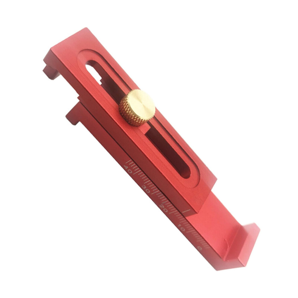 Woodworking Measuring Tool Aluminum Brass Carpenter Marking Gauge For Precise Gap And Depth 9365369187436