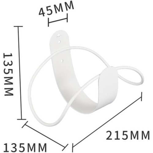 Hose storage, organizer, strong wall mount, suitable for various applications 1