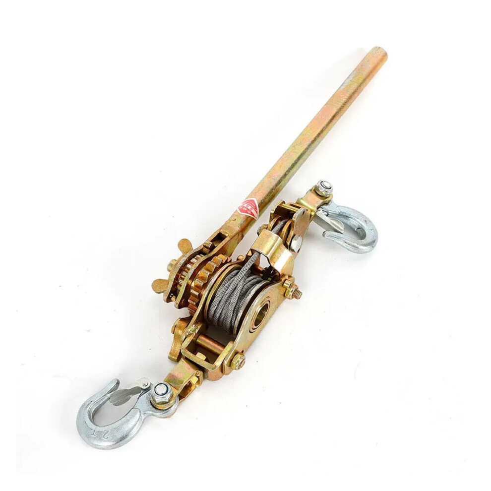 Tow Winches, 2Ton 4400Lb Heavyduty Hand Lever Puller, Double Hooks 9094768858578