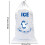 Ice Bag with Drawstring, Leakproof, Thickened, Coldresistant, 10 Pounds 5