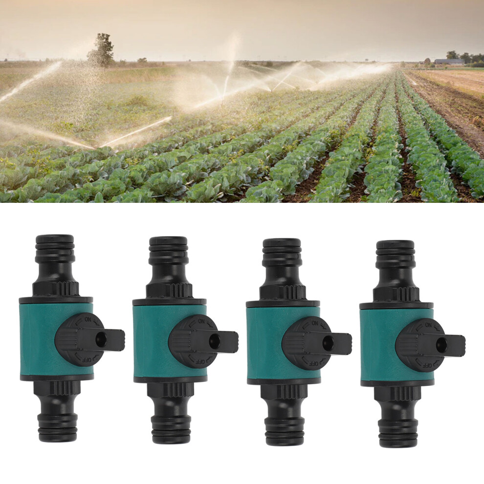 4Pcs Plastic Hose Quick Connectors, Leak-Proof Garden Adapter 7681382261406
