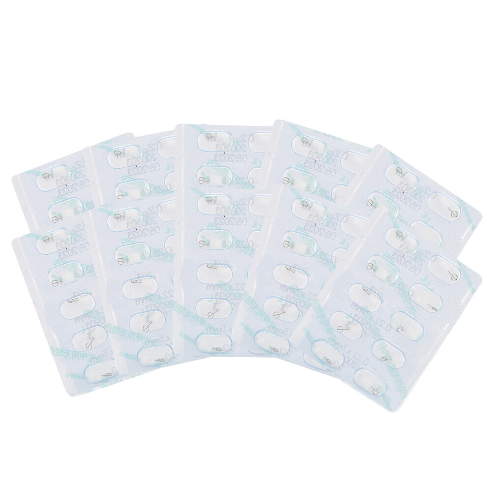 100pcs Disposable Stainless Steel Intradermal Acupuncture Needles 0.22x5mm