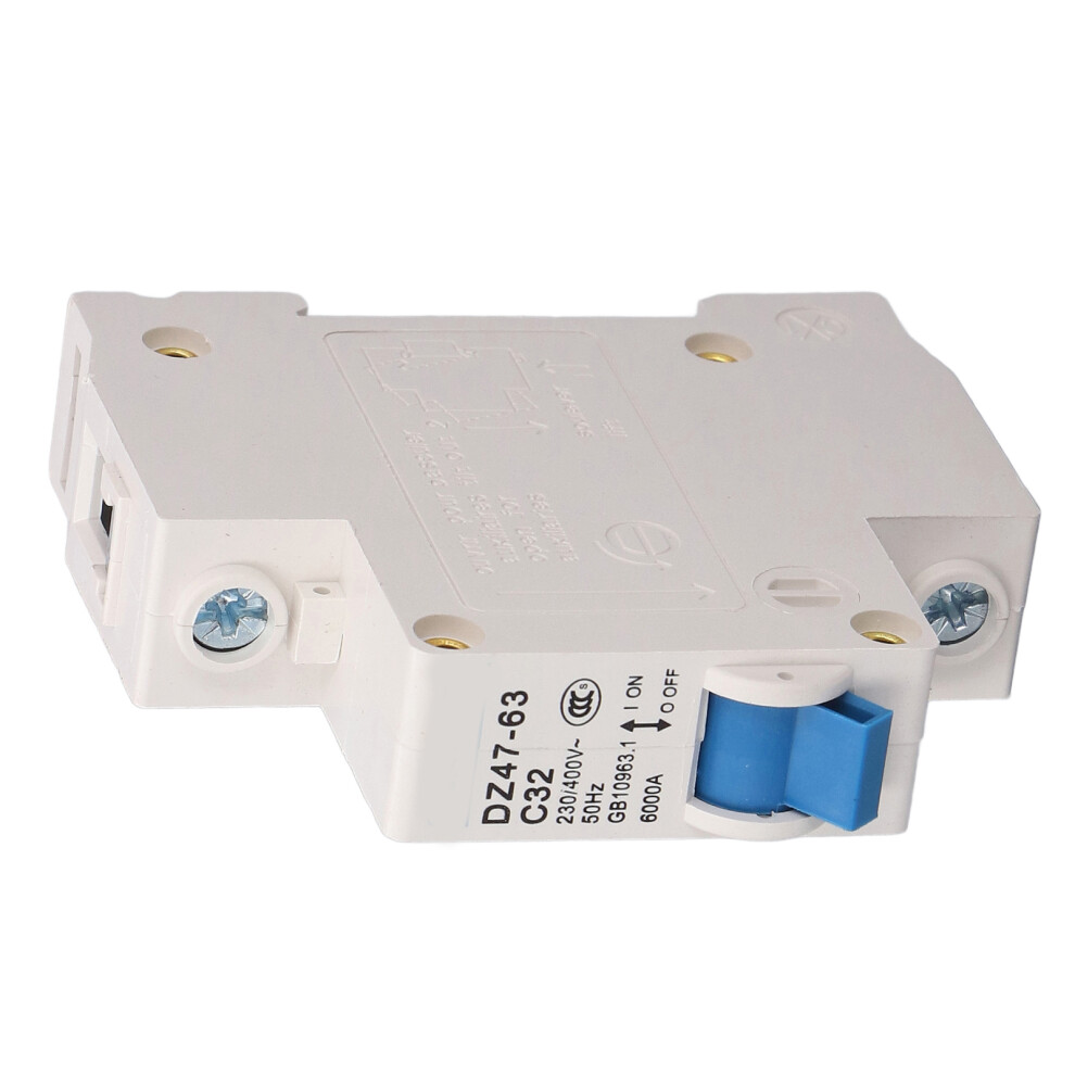 Dz47-63 C32 1P Din Rail Breaker With 6000A Capacity For Home & Office 4931375902902
