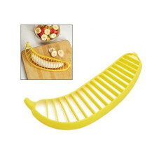 Leichter Bananenschneider, schnelles gleichmäßiges Schneiden, PP-Material, 15g