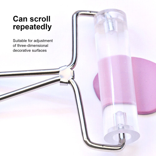 Clay Roller with Pottery Handle - DIY Pressing Tool for Ceramics & Acrylic 30cm 2