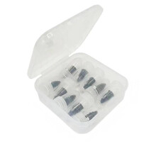 3piece vacuum tire rubber plug set, universal tire screw tool accessory kit for motorcycle truck (10 small plastic nails) 3pcs
