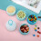 3-Layer Blue Milk Powder Dispenser, 300g Stackable Snack Container 2