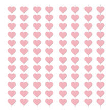 6/8 Stück Valentinstag-Dekoration, Liebesherz,-Rosa 8 Artikel