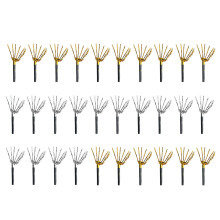30 Stück elegante Gold-Silber-Party-Quatscher und Krachmacher