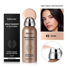 (k3) Airbrush Silky Mist Foundation | Lightweight Long-Wearing Makeup for Mature Skin