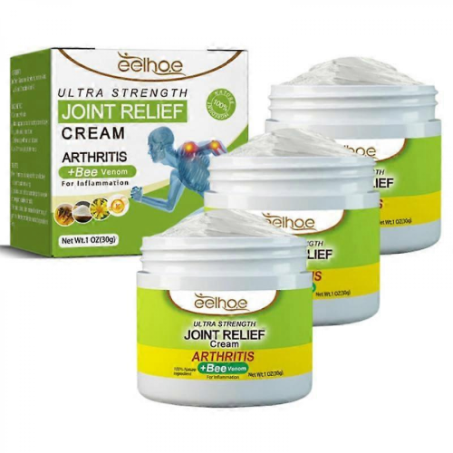 (3pcs) 1-3x Bee Venom Joint and Bone Therapy Cream, Joint Bone Relief Cream