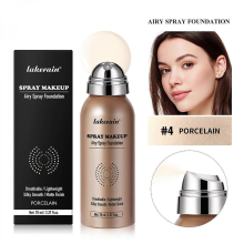 (k4) Airbrush Silky Mist Foundation | Lightweight Long-Wearing Makeup for Mature Skin