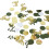 Pack of 100 Biodegradable Paper Leaf Confetti-mr mrs 1