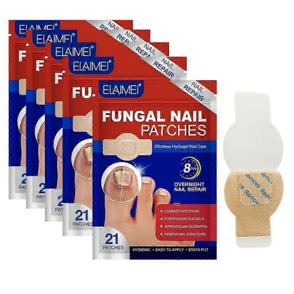 (5packs) 2025 New Fungus Patch Waterproof Nail Repair Patches for Ingrown & Damaged Nails