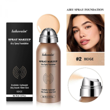 (k2) Airbrush Silky Mist Foundation | Lightweight Long-Wearing Makeup for Mature Skin