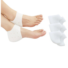 Bescherming tegen achillespeesontsteking, comfortabel gelhielkussen voor verlichting van hielpijn, ondersteuning bij plantaire fasciitis, ademende en