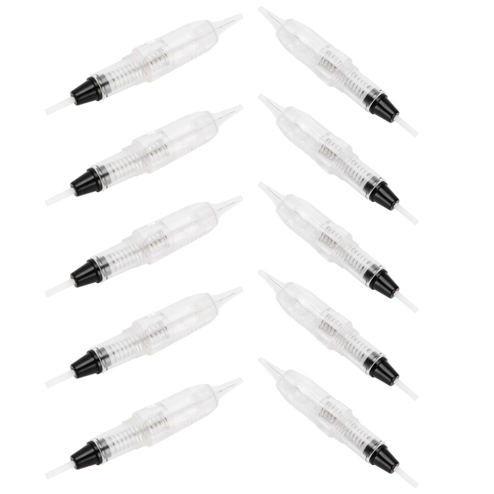 10pcs Microblading Tattoo Cartridges for Eyeliner & Eyebrow Machine