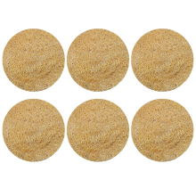 Esponja de banho de bucha vegetal para uma pele macia e radiante, fibras naturais de bucha vegetal, discos de bucha reutilizáveis para o rosto,