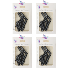 Suministros profesionales para decoración de uñas, brillo y luminosidad duraderos, recubrimiento AB resistente al agua, fuerte y duradero para