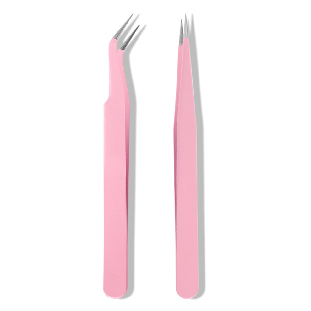 Facial Hair Tweezers for Women and Men, Blackhead Remover Precision Slant Tip Set, Non-Slip Grip Ergonomic Design Stainless Steel Construction for In