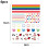 Nail Art Revolution, Αυτοκόλλητα Αυτοκόλλητα Νυχιών για Scrapbooking και Παιδικές Κατασκευές Diy, 2