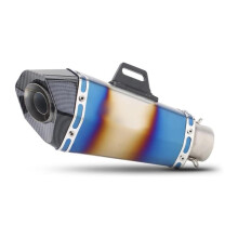 For Yamaha For MT09 For MT07 R6 FZ8 R25 51mm Motorcycle Exhaust Pipe Muffler Exhaust With DB Killer Motorcycle Exhaust (Color : 5)
