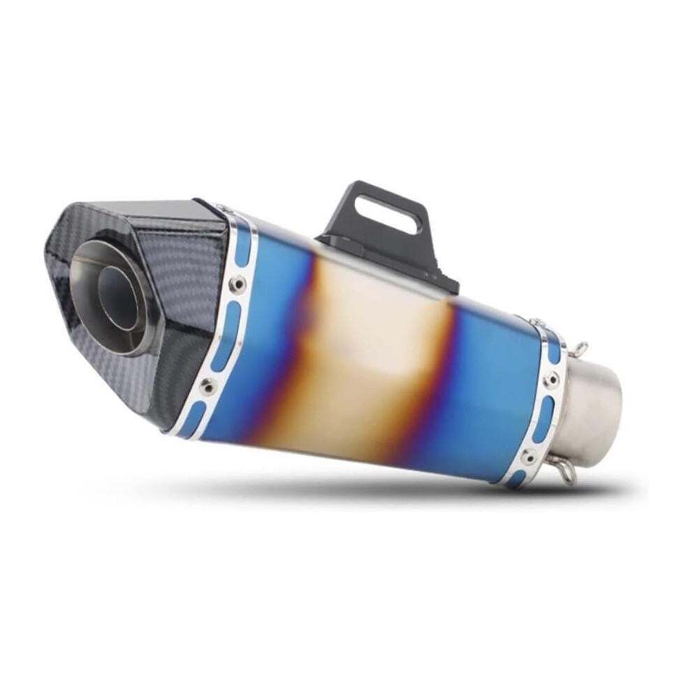 For Yamaha For Mt09 For Mt07 R6 Fz8 R25 51Mm Motorcycle Exhaust Pipe Muffler Exhaust With Db Killer Motorcycle Exhaust (Color : 5) 9094768859353