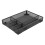 Metal Mesh 5 Grids Drawer Organizer Black Multipurpose Stable Desk Storage 7