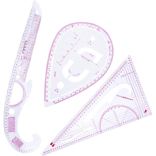 Curved Ruler For Dressmaking And Patchwork Sewing Tool Measuring And Drawing Template Multifunctional Ruler 2
