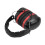 Cache-oreilles pliables anti-bruit 12,3 oz Noir/Rouge 7