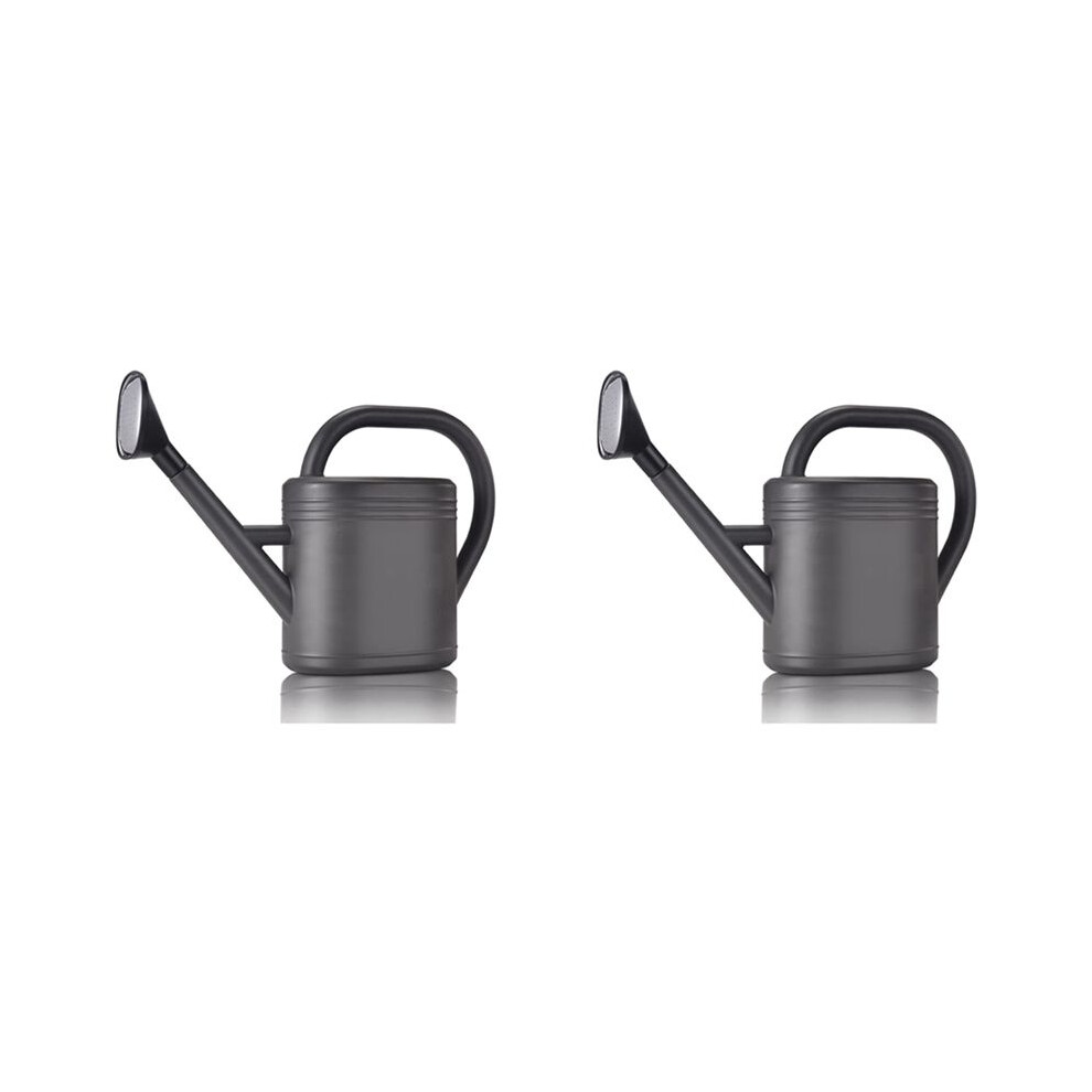 2X Watering Can For Indoor Plants,Garden Watering Cans Plant House Flower,Watering Cans With Sprinkler (Grey) Grey
