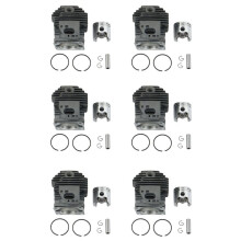 6X Cylinder Piston Kit 36MM for MITSUBISH TL33 1E36F-2GN Mcculloch B33B 33CC Engine Brush Cutter.Grass Trimmer