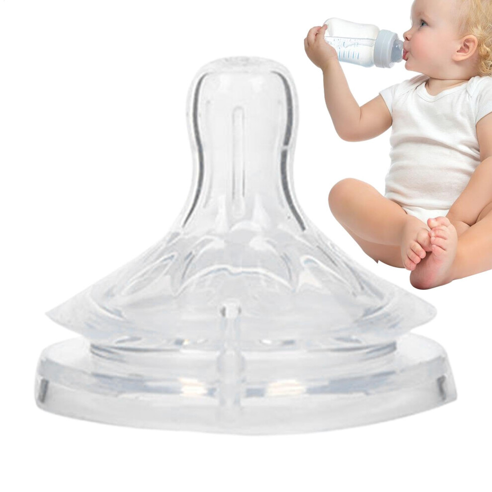 Milk Bottle Pacifier, Silicone Teething Pacifier for Toddlers  Food Grade Silicone Teeth Grinding Tool