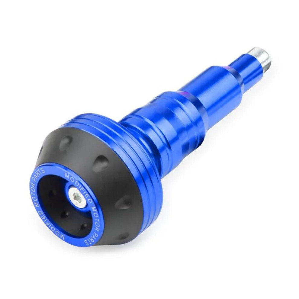 Universal 10Mm Motorcycle Frame Slider Anti Crash Protector Rod For M10 Motorbike Blue 9199774607865